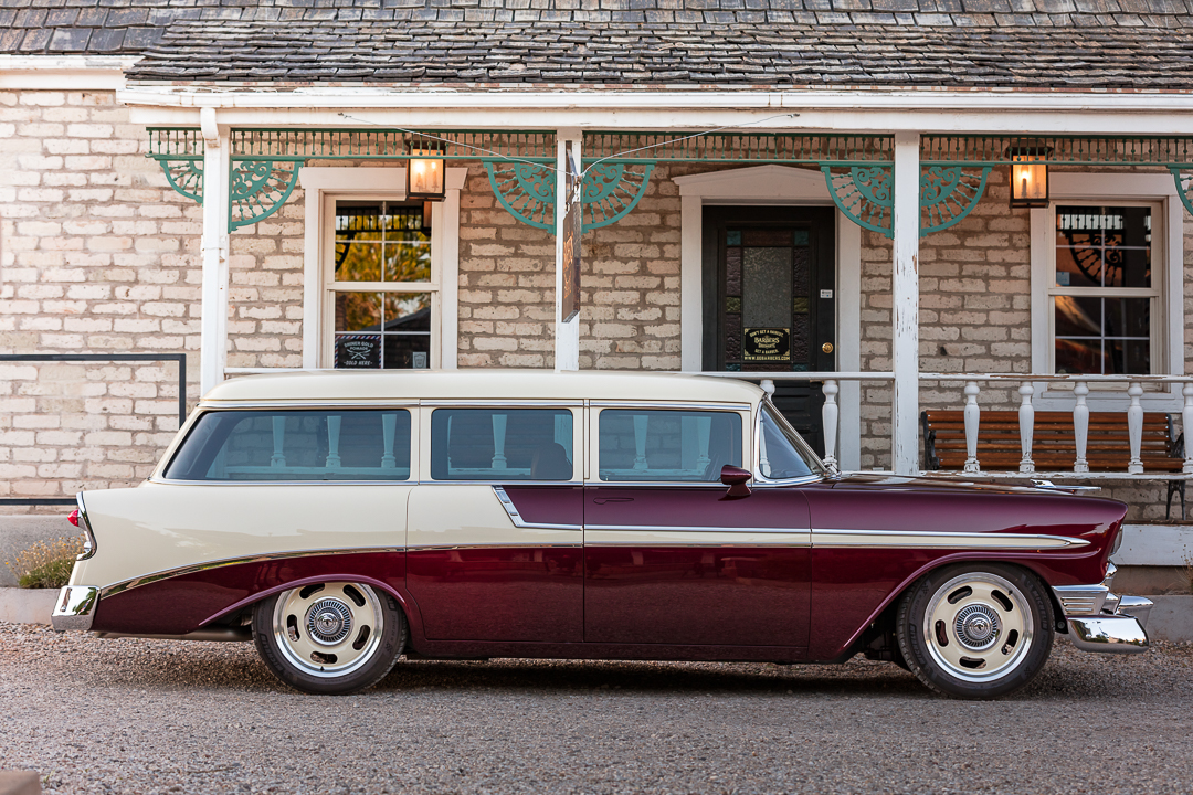 1956 Belair Wagon side profile