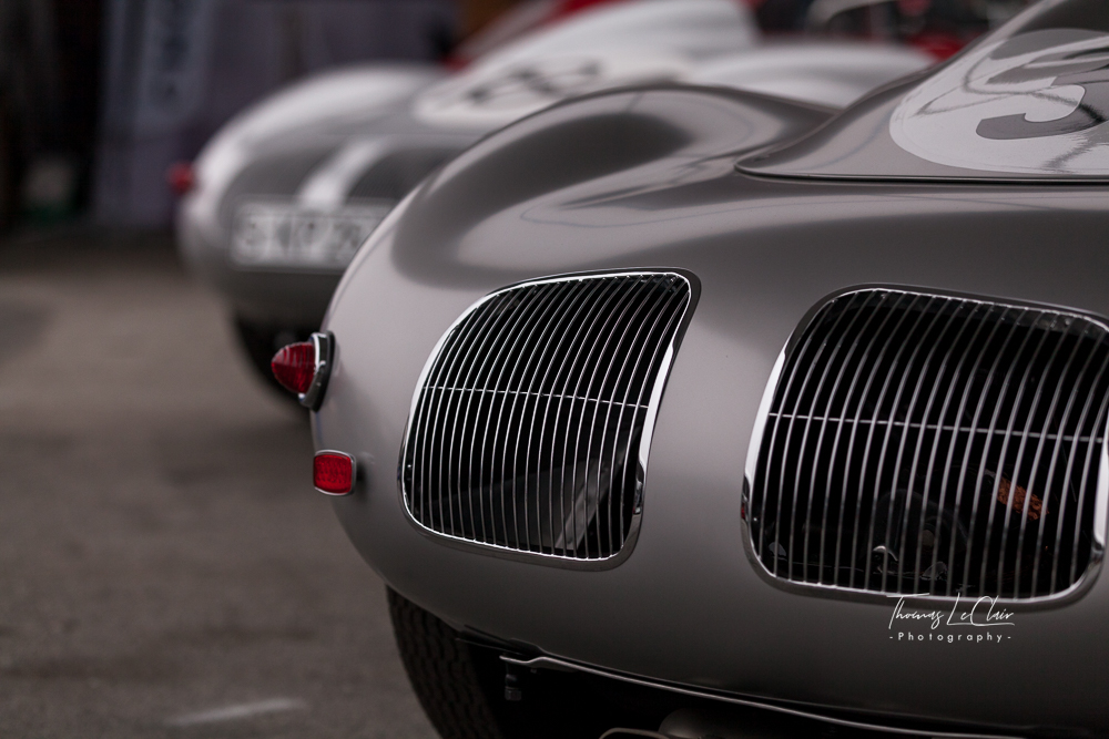 Track panning photo at Rennsport Reunion, Porsche on track